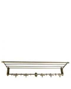 COATRACK ANQIQUE BRASS FINISH