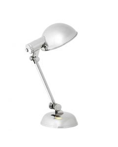 Navy Nickel Desk Lamp