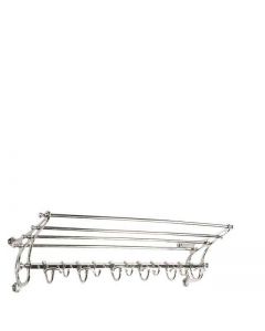 HUDSON COATRACK SMALL NICKEL 