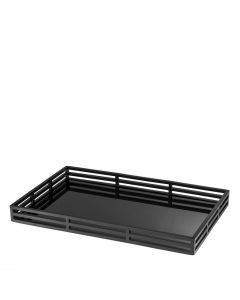 Giacomo Black Rectangular Tray