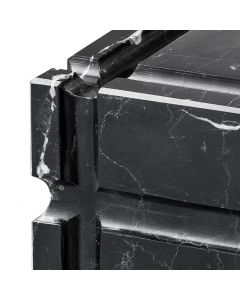 Nestor Black Marble Ashtray