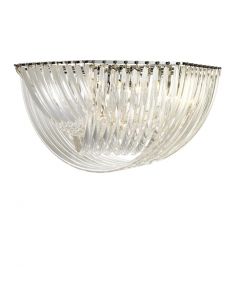 Eichholtz Hyeres Nickel Ceiling Lamp