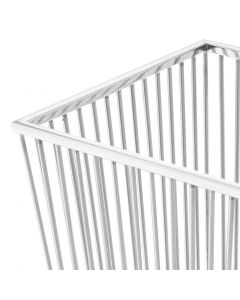 Hackney Silver Towel Basket