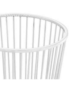 Baleana Silver Towel Basket