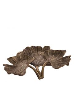 Ginkgo Brass Tray