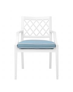 Paladium White Outdoor Dining Armchair