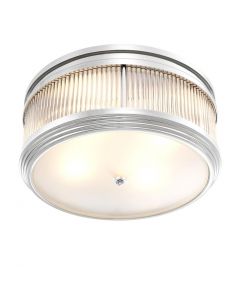 Rousseau Nickel Ceiling Lamp