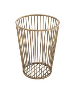 Baleana Brass Towel Basket