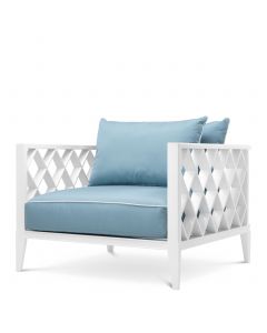 Ocean Club White Outdoor Armchair