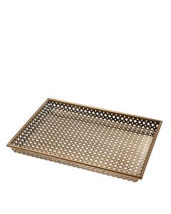 Sirenuse Small Brass Tray