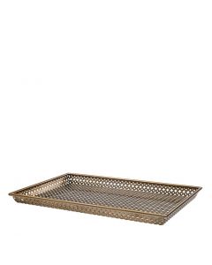 Sirenuse Large Brass Tray