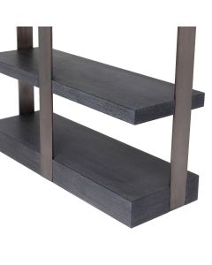 Geo Charcoal Grey Crown Oak Cabinet