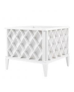 Ocean Club White Outdoor Planter 