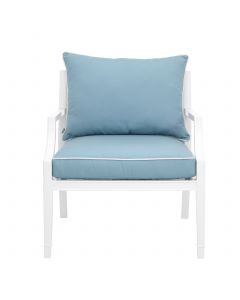 Bella Vista White Outdoor Armchair