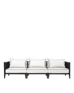 Ocean Club Black Outdoor Sofa 1