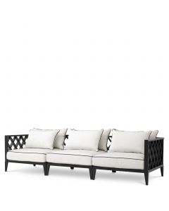 Ocean Club Black Outdoor Sofa 1