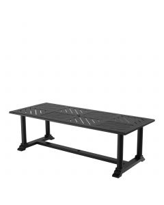 Bell Rive Black Outdoor Rectangle Dining Table