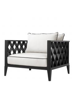 Ocean Club Black Outdoor Armchair 