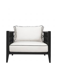 Ocean Club Black Outdoor Armchair 