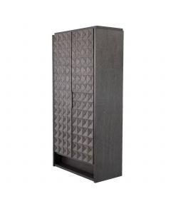 Jane Mocha Meranti Tall Cabinet