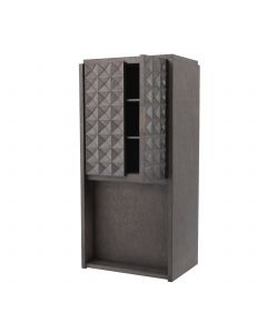 Jane Mocha Meranti Wine Cabinet