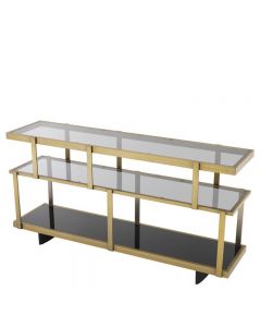 Nesto Brushed Brass Console 