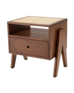 Latour Classic Brown Bedside Table