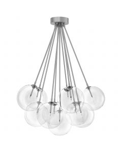 Molecule Nickel Ceiling Lamp