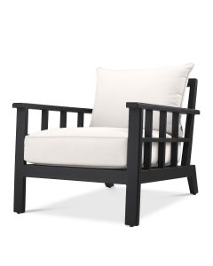 Cap Ferrat Black Arm Chair