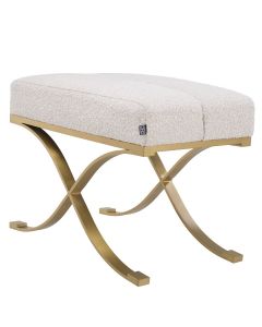 Adonia Boucle Cream Stool