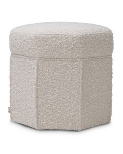 Bombay Boucle Cream Stool