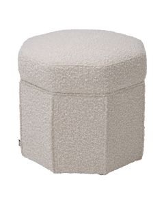 Bombay Boucle Cream Stool