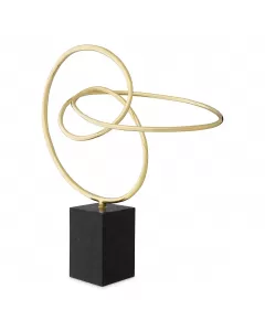 Frank Polished Brass Object XL