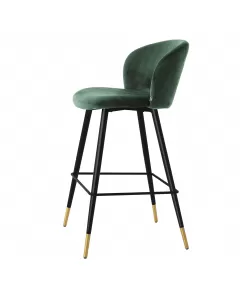 Volante Roche Dark Green Bar Stool