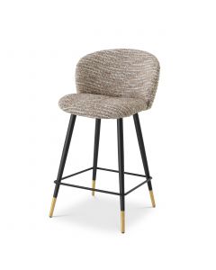 Volante Mademoiselle Beige Counter Stool