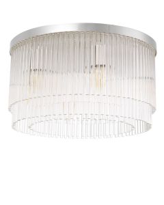 Hector Nickel Ceiling Light