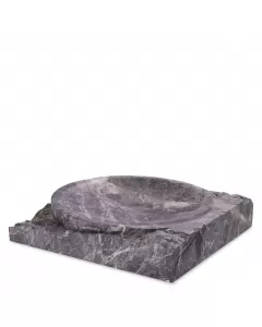 Montanita Grey Marble Bowl