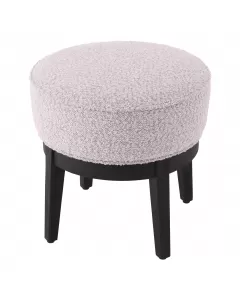 Jarrett Boucle Grey Stool