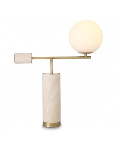 Xperience Travertine Table Lamp