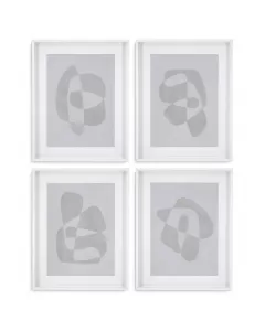 Soft Shape Print - Set of 4