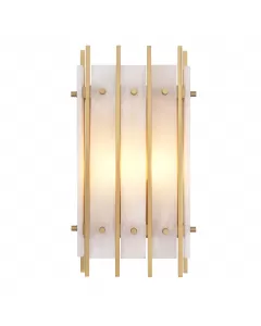 Sparks Small Alabaster Wall Lamp