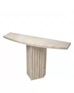 Atzaro Travertine Console