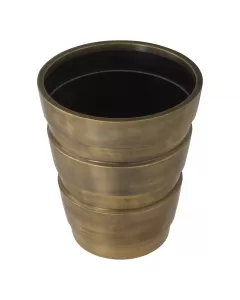 Apex Vintage Brass Planter