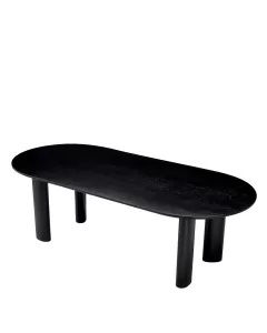 Mogador Small Black Dining Table