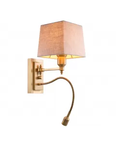 Ellington Antique Brass Wall Lamp