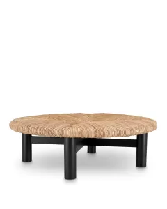 Costello Black Indoor/Outdoor Coffee Table