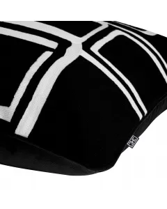 Ribeira Black and White Cushion