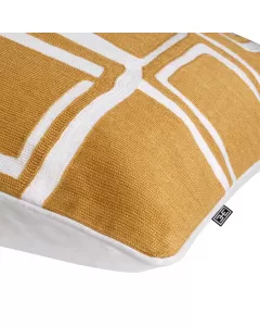 Ribeira White and Gold Cushion