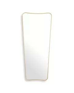 Vivienne Large Brushed Brass Mirror