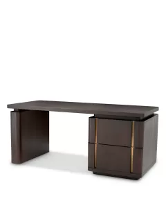 Modesto Mocha Oak Desk